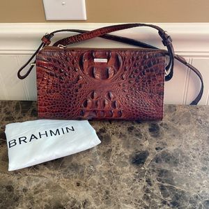 Brahmin Sienna Pecan Melbourne Crossbody